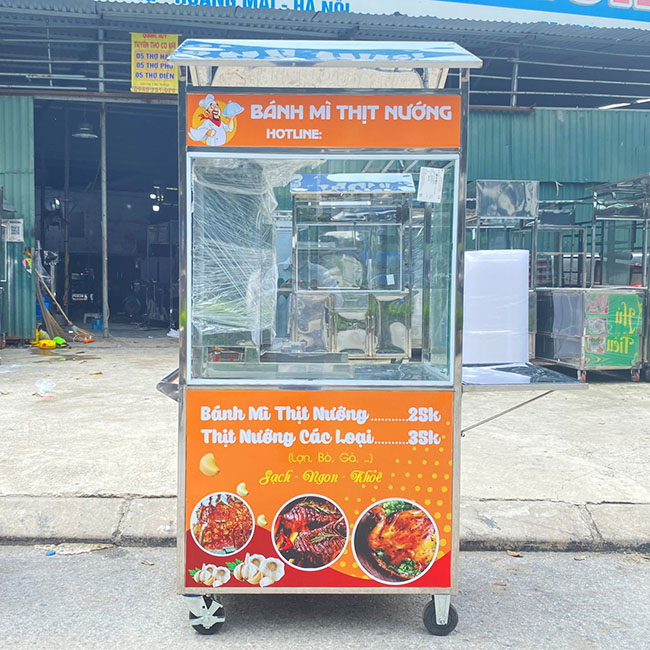 Xe bánh mì thịt nướng mái chùa cho người mới bắt đầu