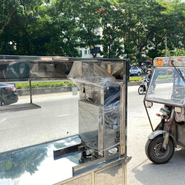 Xe bánh mì Thổ Nhĩ Kỳ bố trí khoa học