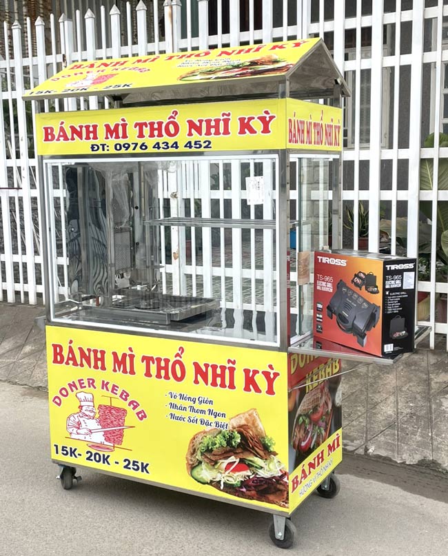 Dễ di chuyển - linh hoạt vị trí bán