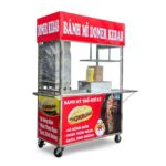 Xe bánh mì Thổ Nhĩ Kỳ mái bằng 1m2 NK1200-B