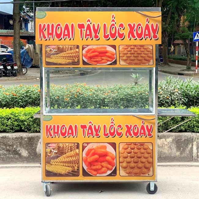 Mô hình đồ ăn vặt kết hợp nhiều món