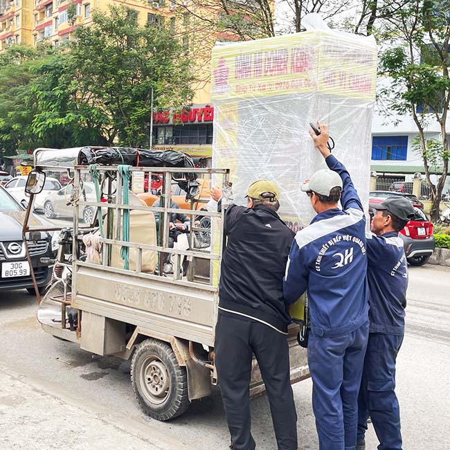 Chính sách vận chuyển xe bánh mì que Quang Huy