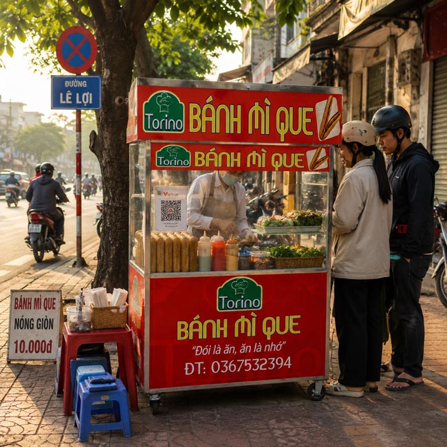 Chọn vị trí bán có lưu lượng người qua lại cao