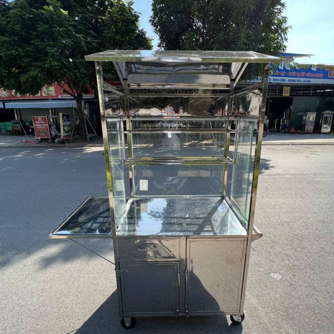 Hệ thống khung chịu lực xe bánh mì que 1m