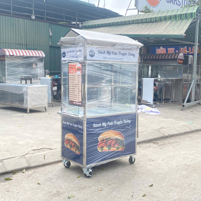 Hệ thống kính trong suốt giúp sản phẩm luôn nổi bật