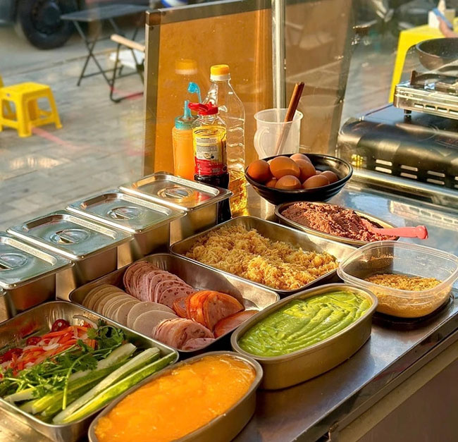 Khu vực dụng cụ