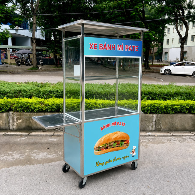 Khu vực trưng bày nguyên liệu trực quan