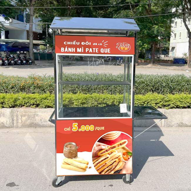 Kiểm tra xe bánh mì que 1m mái chùa định kỳ