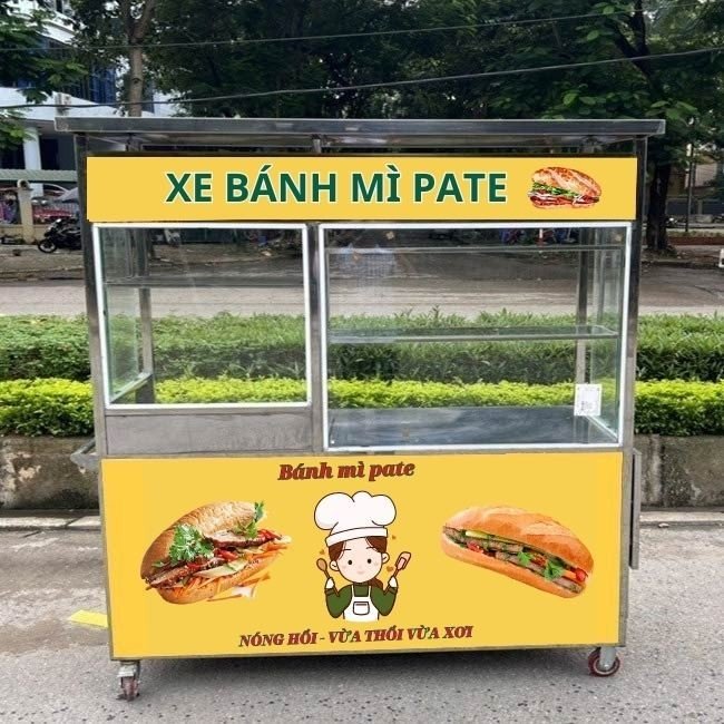 Kinh nghiệm chọn mua xe bán bánh mì 1m8