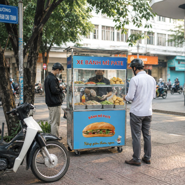 Làm sạch khu vực chế biến thực phẩm