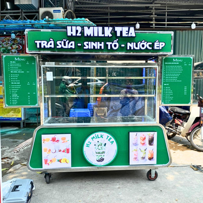 Mái bằng: Tối ưu nhận diện thương hiệu và dán decal