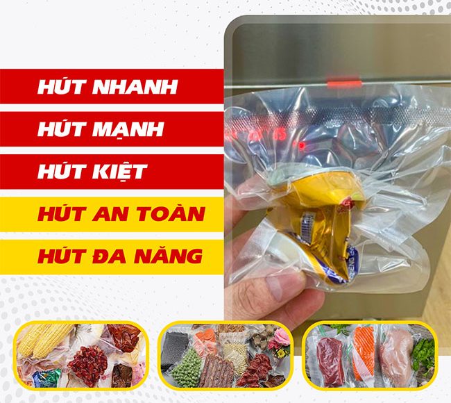 Máy hút chân không tốc độ hút nhanh