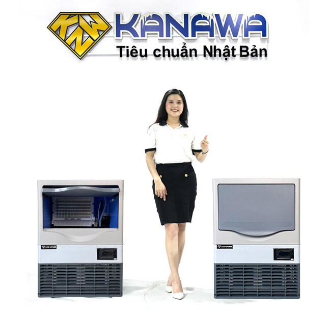 Máy làm đá viên 60kg Kanawa