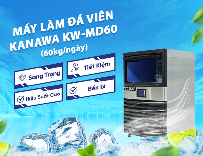Lợi ích khi sử dụng máy làm đá viên 60kg
