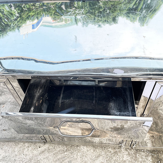 Ngăn chứa đồ xe nước ép 1m