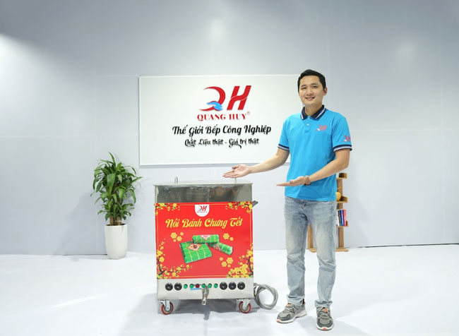 Nồi điện nấu bánh chưng 300L