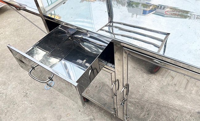 Tận dụng hiệu quả từng khoang trống tên xe