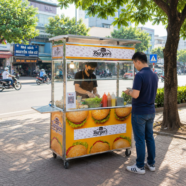 Tiết kiệm chi phí thuê mặt bằng cố định