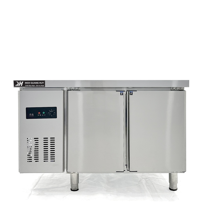 Tủ mát bàn chặt 320L làm lạnh trực tiếp