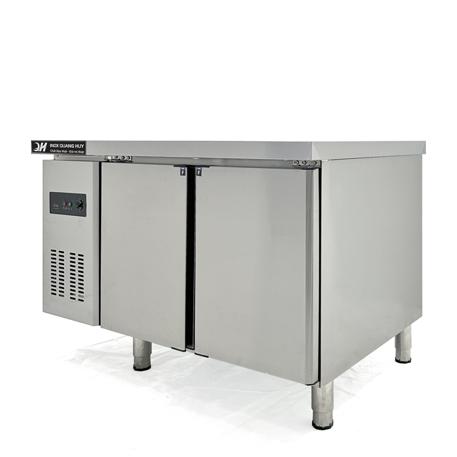 Tủ mát bàn chặt 320L làm lạnh trực tiếp