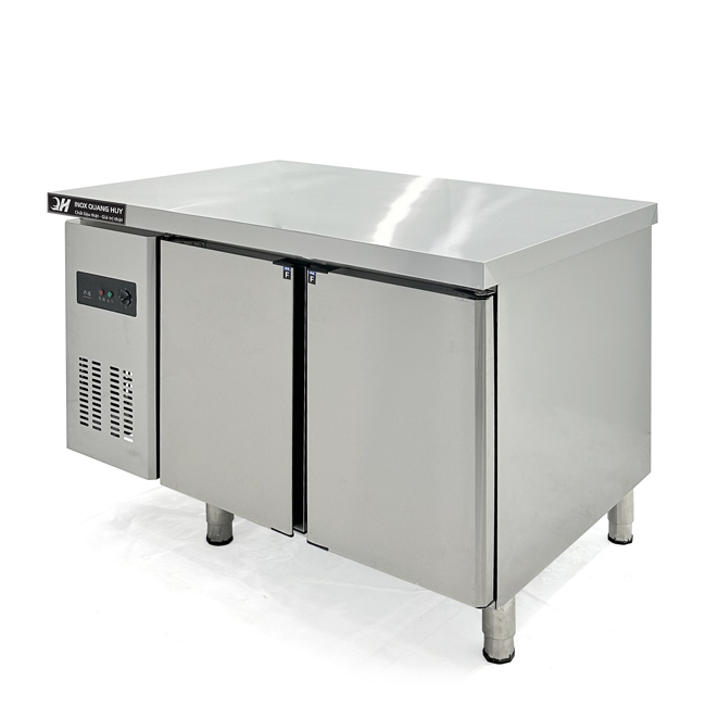 Tủ mát bàn chặt 320L làm lạnh trực tiếp