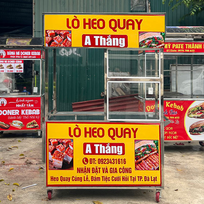Vệ sinh xe sau mỗi ca bán