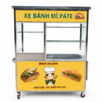 Xe bán bánh mì Pate mái bằng 1m8 XI-180-MB