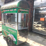 Xe bánh mì Chả Cá mái vòm 2m XBM-CC2.0