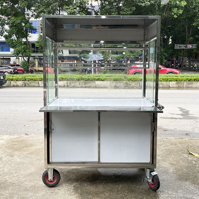 Xe bánh mfi pate 1m mái bằng tối ưu không gian