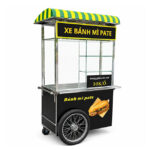 Xe bánh mì Pate mái vòm 90cm XI-90-MV