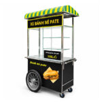 Xe bánh mì Pate mái vòm 90cm XI-90-MV