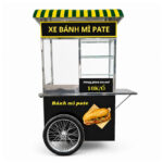 Xe bánh mì Pate mái vòm 90cm XI-90-MV