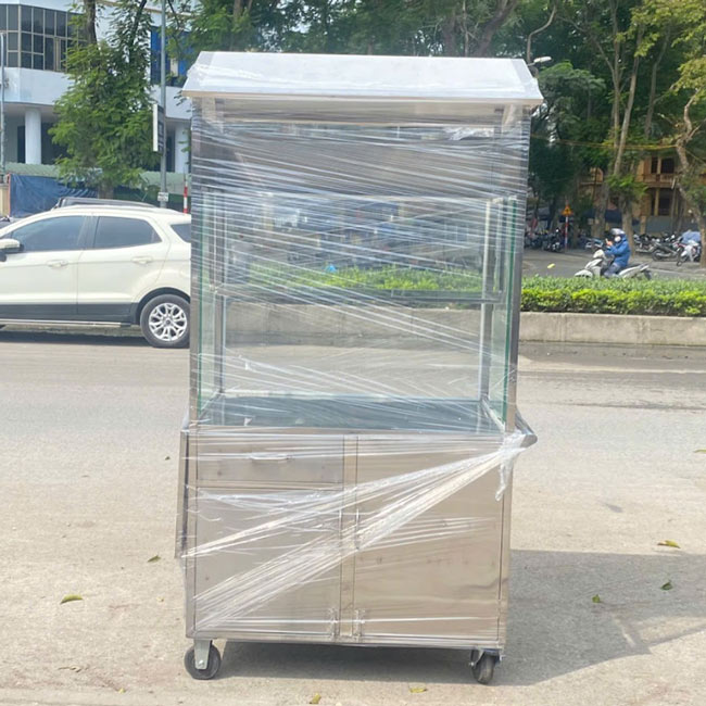 Xe bánh mì Pate mái chùa 90cm PT900-C