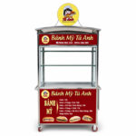 Xe bánh mì Pate mái vòm 1m XI-100-MV