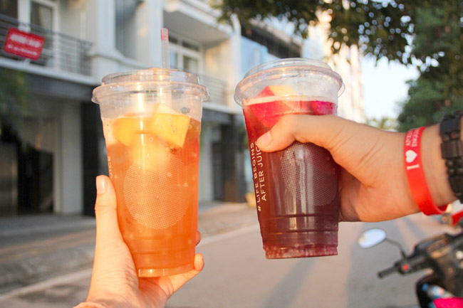 Nước ép trái cây mang đi