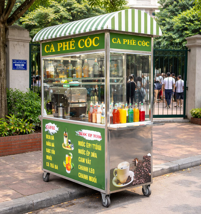 Dễ dàng thay đổi điểm bán