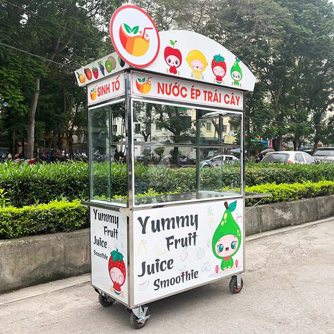 Xe nước ép mái vòm 1m độ bền cao