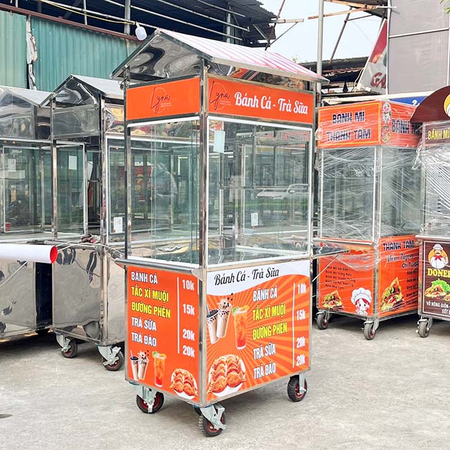 Xe trà sữa mái chùa 1m phù hợp với ai