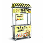 Xe trà sữa mái chùa 90cm XI-90-MA