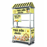 Xe trà sữa mái chùa 90cm XI-90-MA