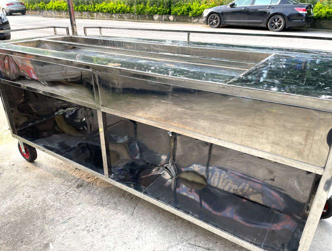 Thiết kế không gian bày bán rộng rãi