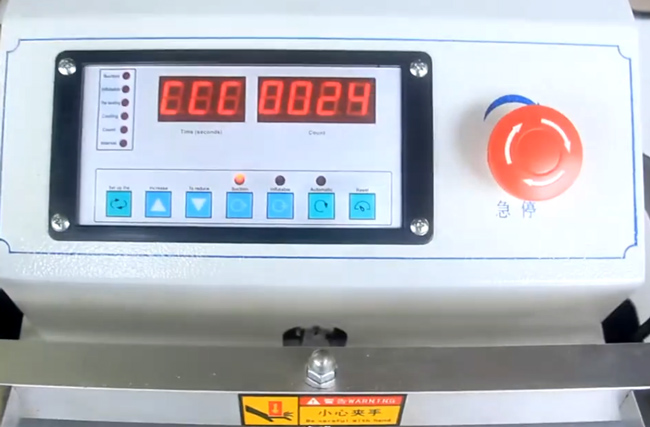 Bảng điều khiển máy hút chân không dạng vòi ngoài