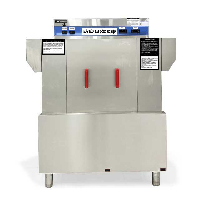 Máy rửa bát công nghiệp băng chuyền QHMRB-4