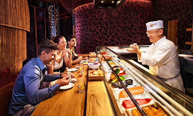 Nhà hàng omakase cao cấp