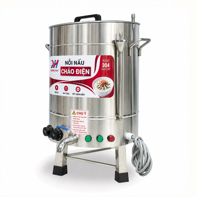 Nồi điện nấu cháo 60L inox 304 NC60