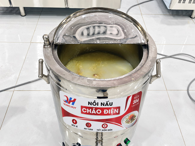 Nồi nấu cháo 60l inox chất lượng cao