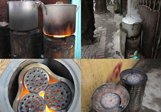 Nồi nấu phở bằng than là gì