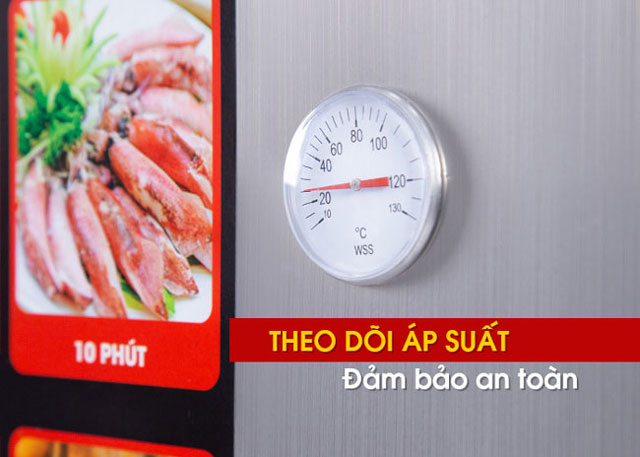 Đồng hồ đo áp tủ cơm