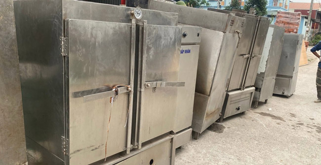 Tủ nấu cơm công nghiệp cũ