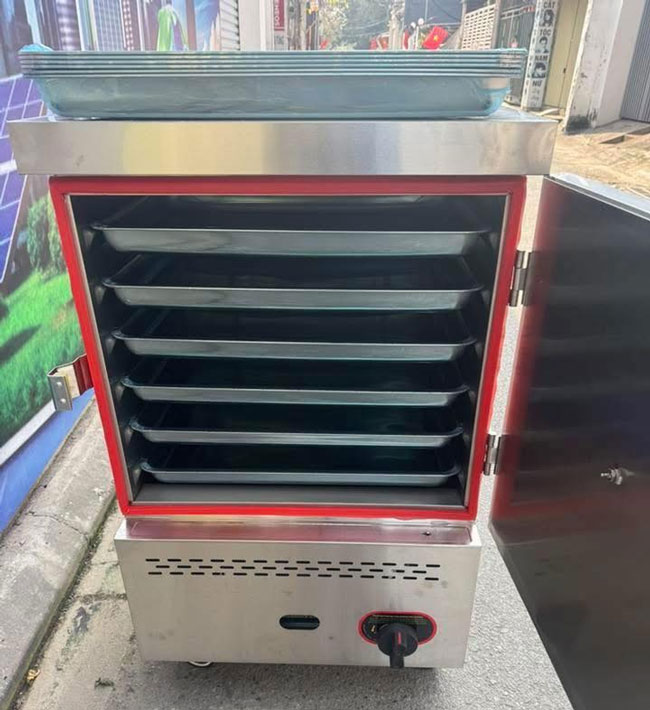 Kiểm tra tủ cơm công nghiệp cũ